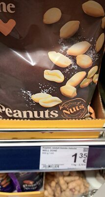 Žemės riešutai well done