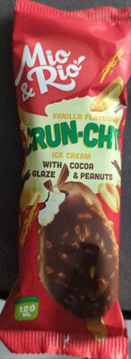 Vanila Crunchy Ledai Su Sokolado Glaistu