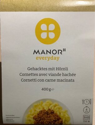 Cornettes avec viande hachée