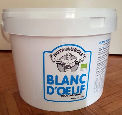 Blanc d’œuf Biologique front packaging