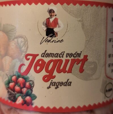 domaći voćni jogurt jagoda