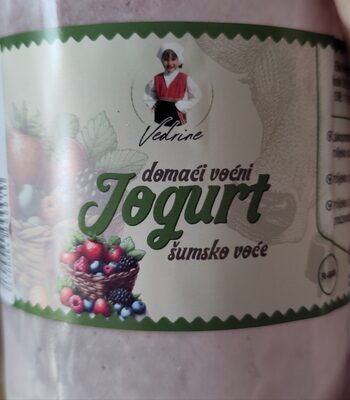 domaći voćni jogurt šumsko voće