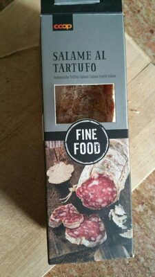 Salami al tartufo front packaging