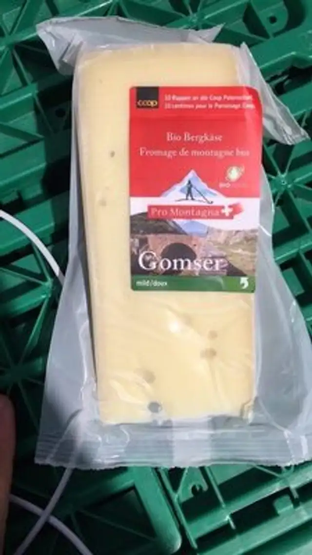Pro Montagna Gomser sweet front packaging