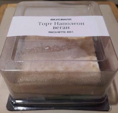 Торт Наполеон веган