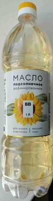 Масло подсолнечное рафинированное