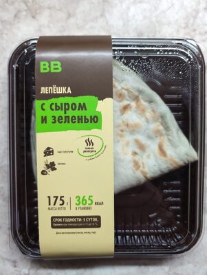 Лепёшка с сыром и зеленью