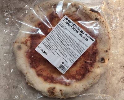 Основа для пиццы с соусом, замороженная