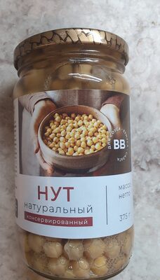 Нут натуральный консервированный