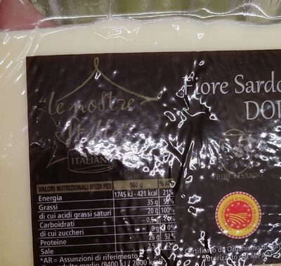 Formaggio pecorino fiore sardo