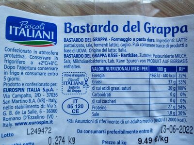 Bastardo del Grappa