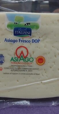 FORMAGGIO ASIAGO FRESCO DOP front packaging