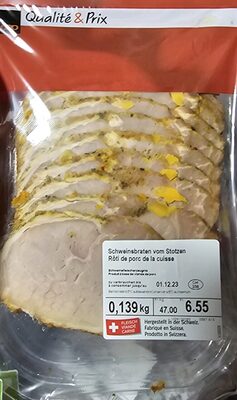 Schweinsbraten vom Stotzen