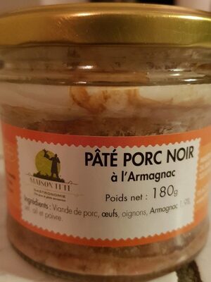 Paté porc noir