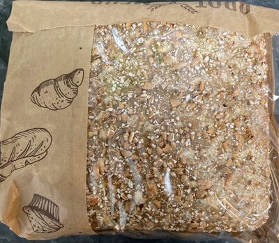 Dinkelbrot mit Sonnenblumenkerne front packaging