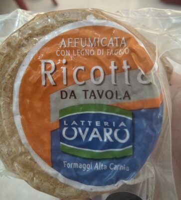 Ricotta affumicata front packaging