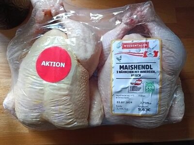 Maishendl (2 Hähnchen mit Innereien, frisch)