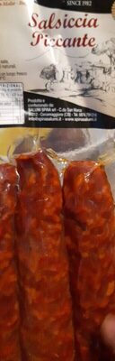 Salsiccia piccante front packaging