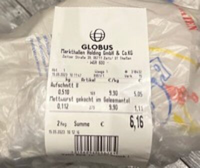 Frischwurstaufschnitt