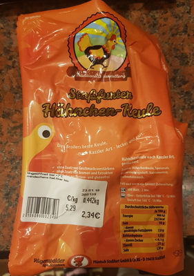 Staßfurter Hähnchen-Keule front packaging