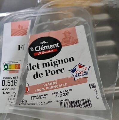 Filet mignon de porc