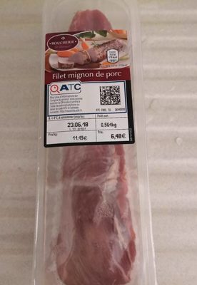 Filet mignon de porc au front packaging