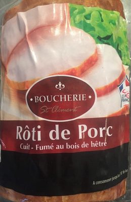 Roti de Porc cuit- fumé au bois de hetre