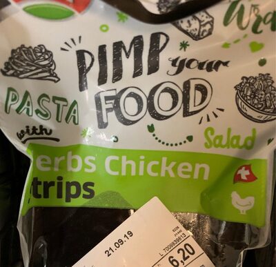 Herbs chicken strips