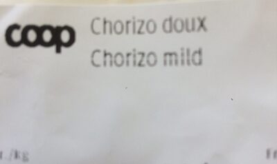 Chorizo doux