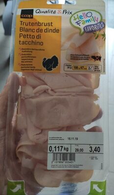 Blanc de dinde - coop front packaging