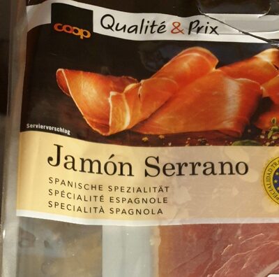 Jamon Serrano front packaging