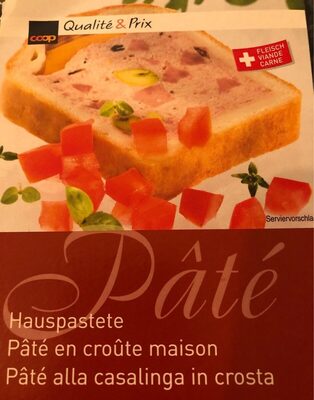 Pâté en croûte maison