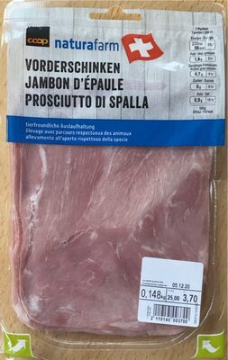 Jambon d’épaule front packaging
