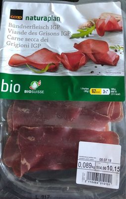 Viande des grisons IGP