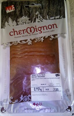 Jambon cru du Valais