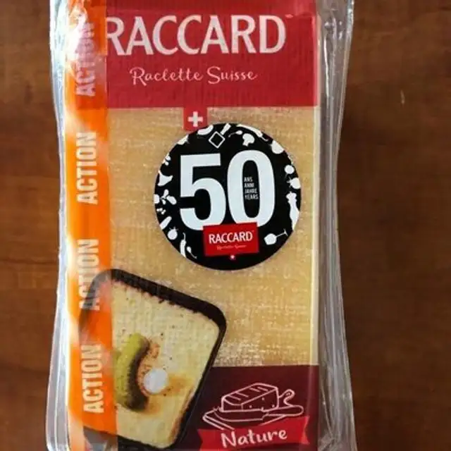 Raclette front packaging