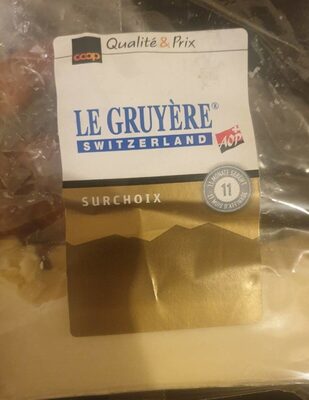 Le gruyère switzerland AOP