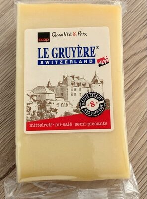 Gruyère front packaging