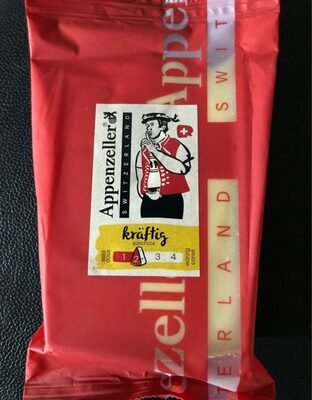 Appenzeller kräftig front packaging
