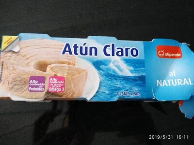 Atun claro al natural