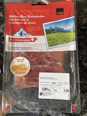 Walliser Berg Rohschinken