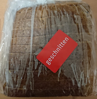 Unser Brot geschnitten