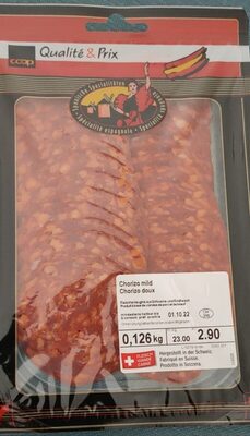 Chorizo doux front packaging