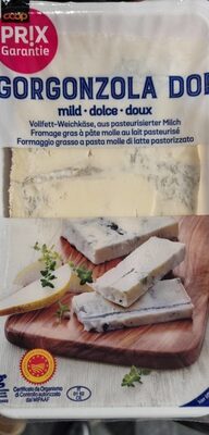 Gorgonzola DOP front packaging