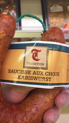 Saucisse aux choux front packaging