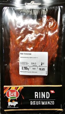 Rinds Farmersteak front packaging