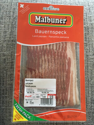 Bauernspeck - lard paysan