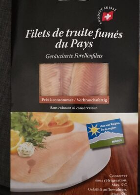 Filets de truite fumés