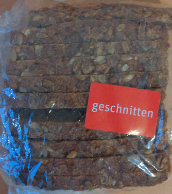 Sonnenkernbrot geschnitten