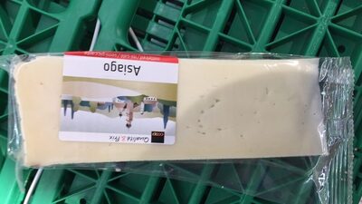 Qualité & Prix Asiago Semi-hard cheese with pasteurized milk